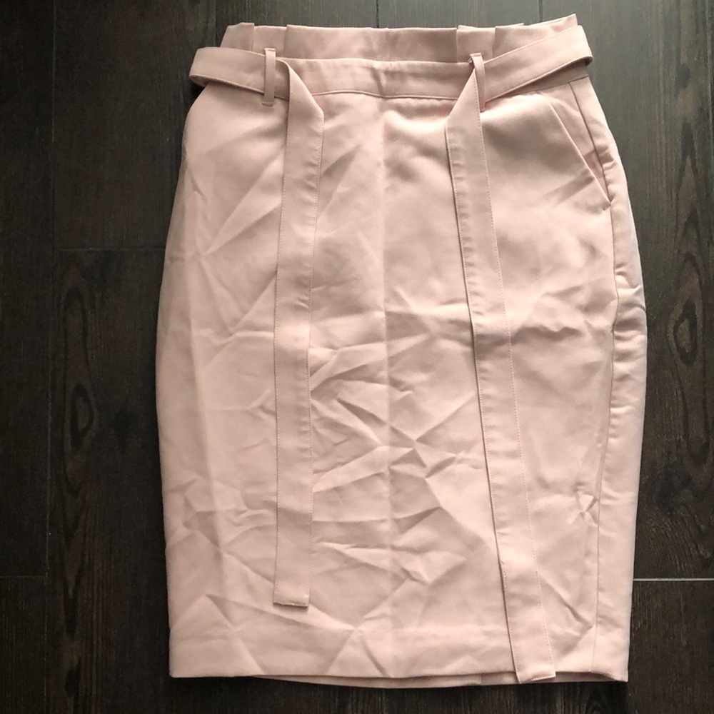 Banana Republic Pencil Skirt Pockets Pink 00P XXSP